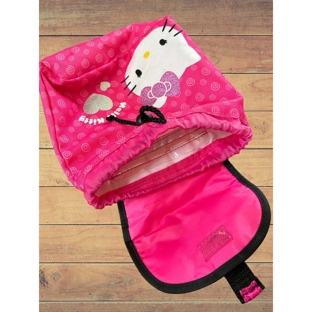 Sanrio Hello Kitty Mini Drawstring Backpack Pack … - image 3